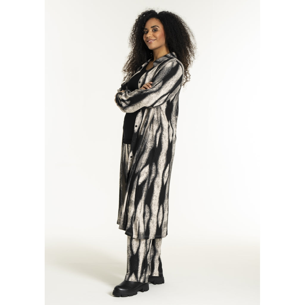 Studio SNorlina dress Dress Black/Grey Melange print