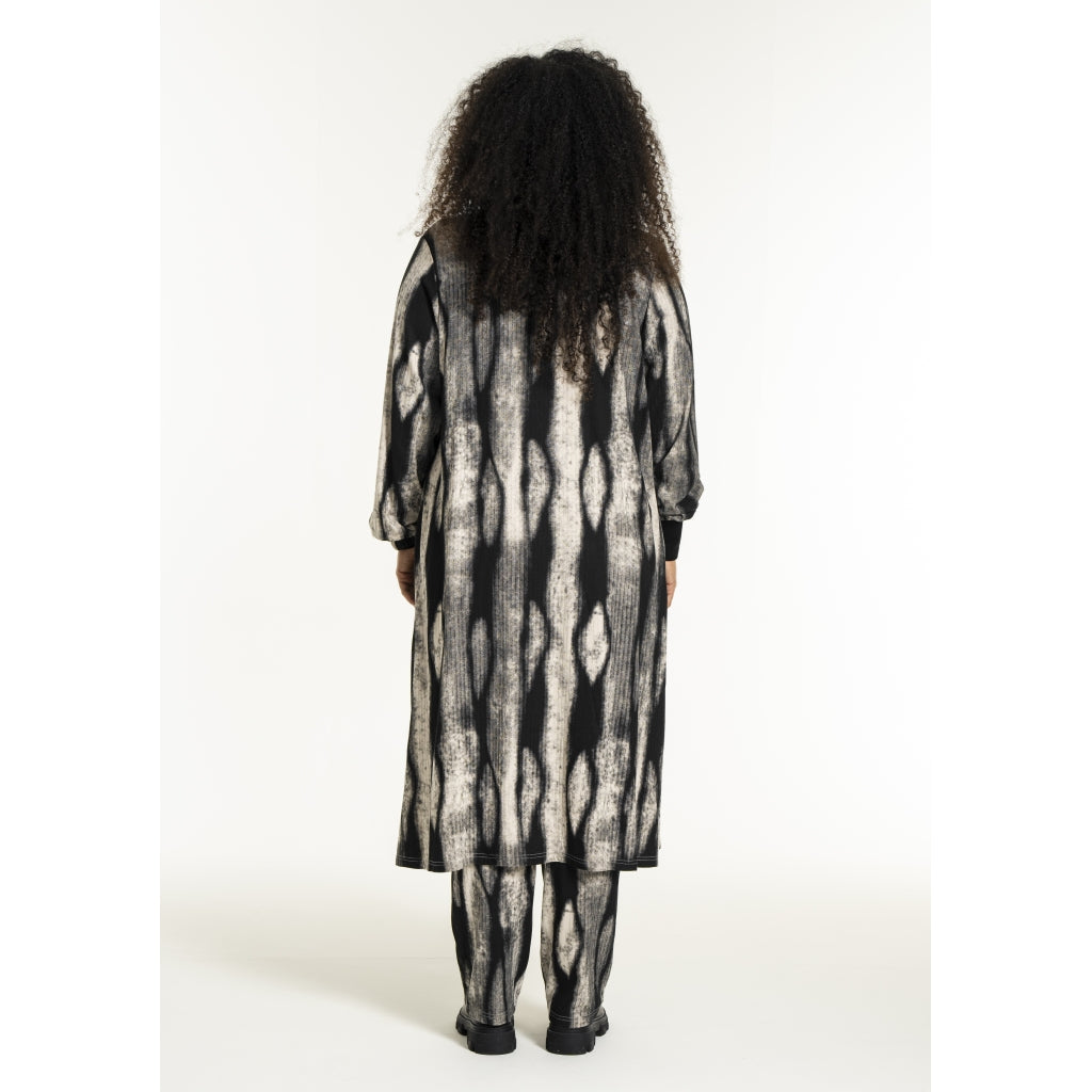 Studio SNorlina dress Dress Black/Grey Melange print