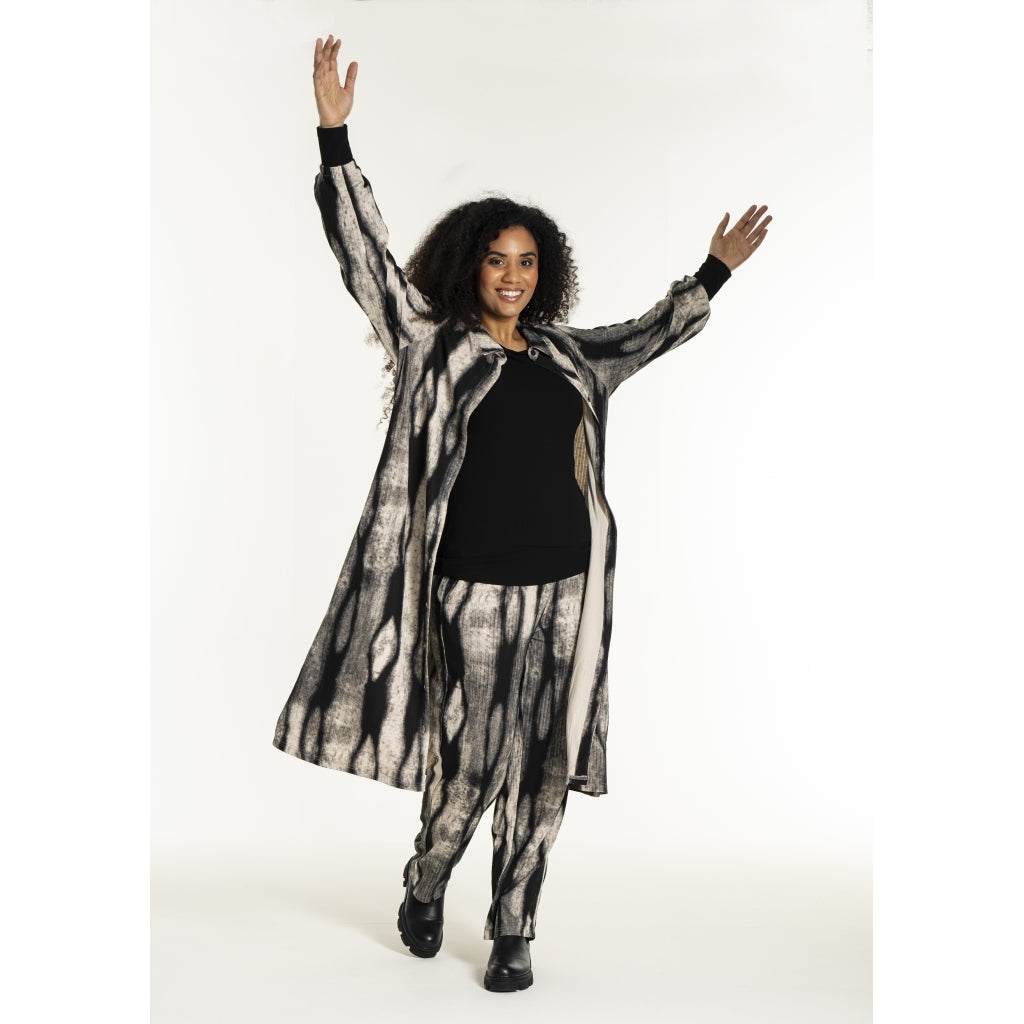 Studio SNorlina dress Dress Black/Grey Melange print