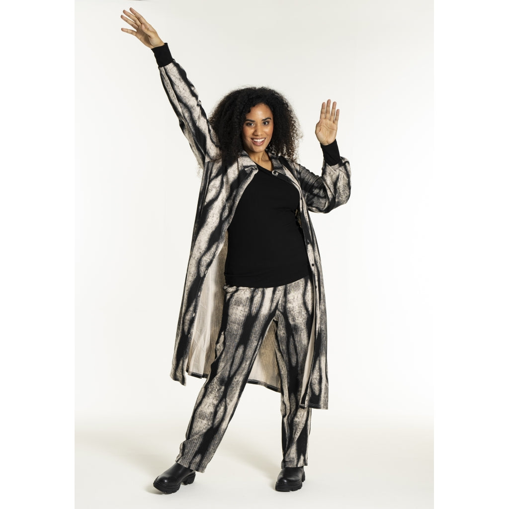 Studio SNorlina dress Dress Black/Grey Melange print