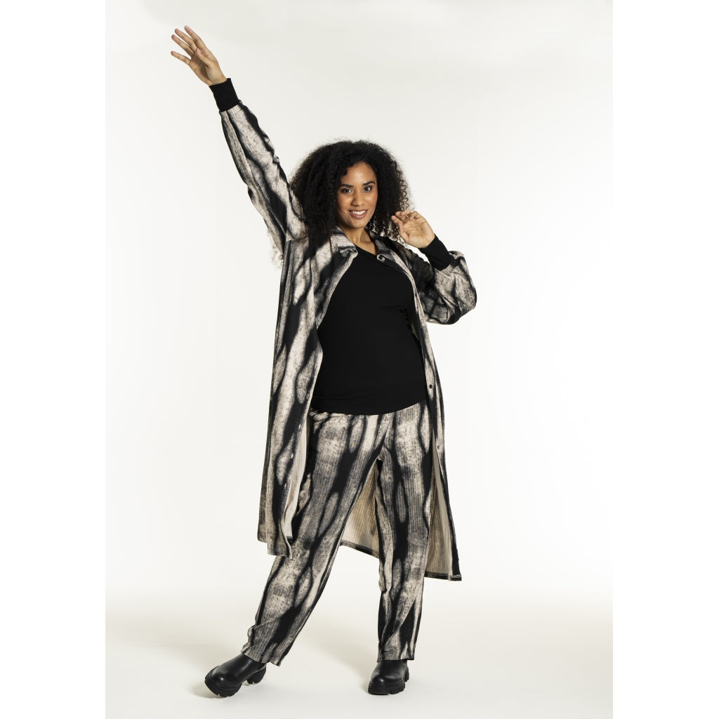 Studio SNorlina dress Dress Black/Grey Melange print