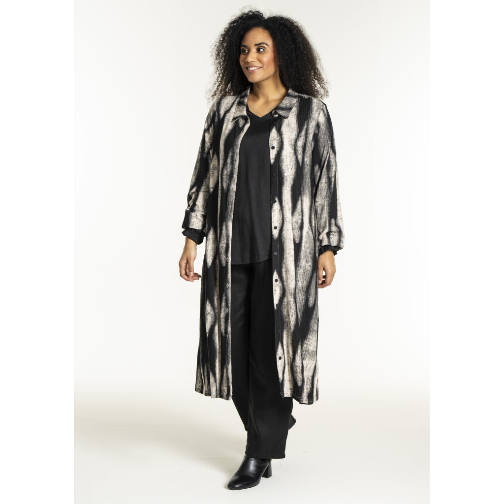 Studio SNorlina dress Dress Black/Grey Melange print