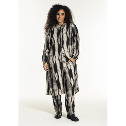 Studio SNorlina dress Dress Black/Grey Melange print