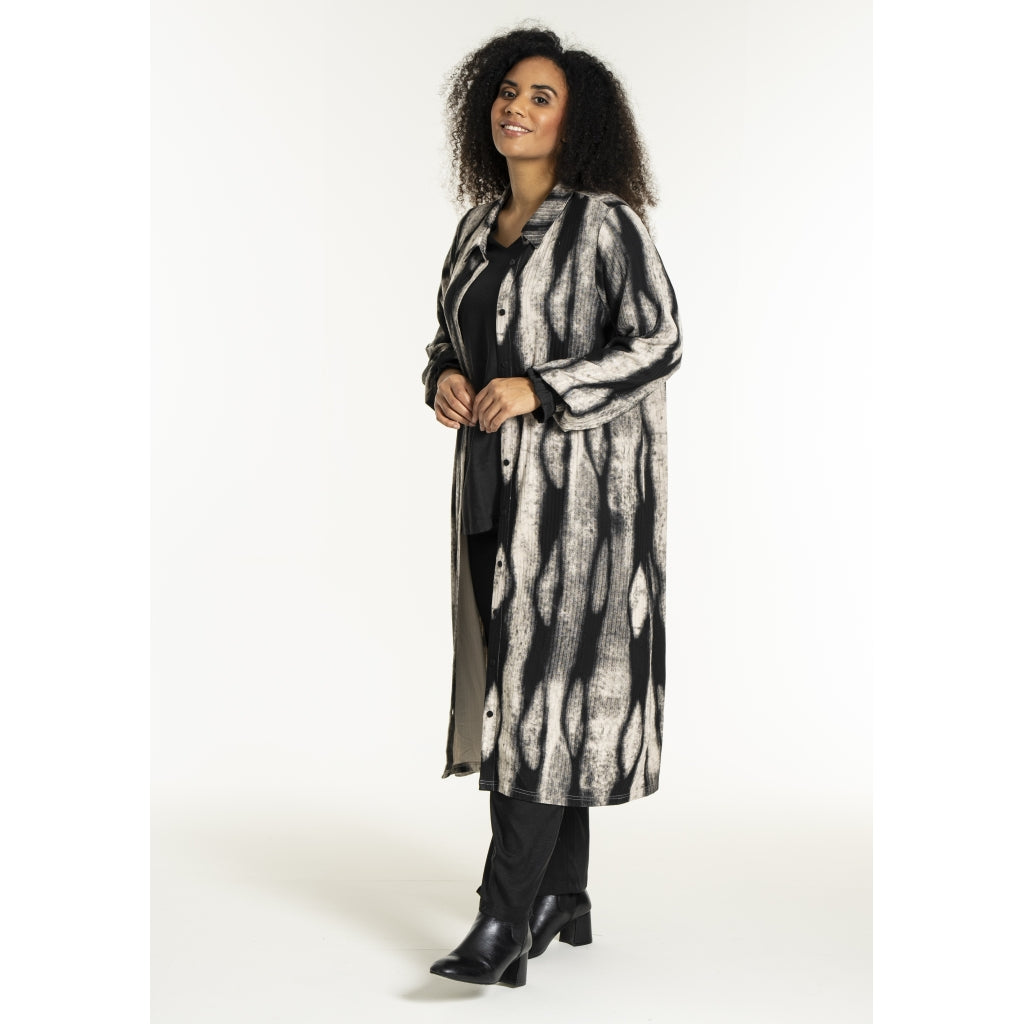 Studio SNorlina dress Dress Black/Grey Melange print