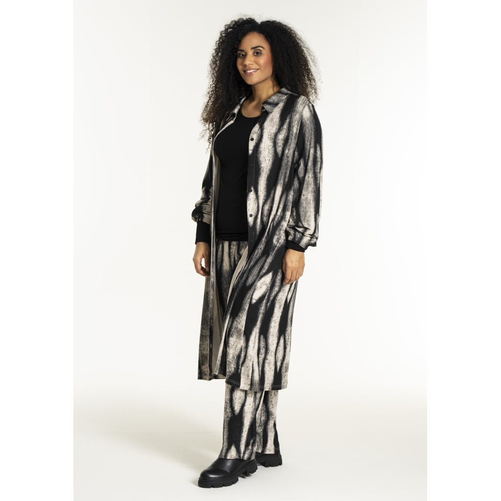 Studio SNorlina dress Dress Black/Grey Melange print