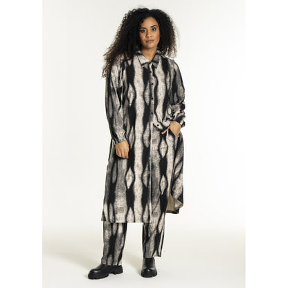 Studio SNorlina dress Dress Black/Grey Melange print