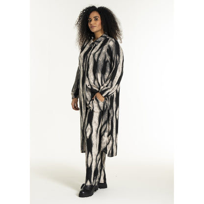 Studio SNorlina dress Dress Black/Grey Melange print