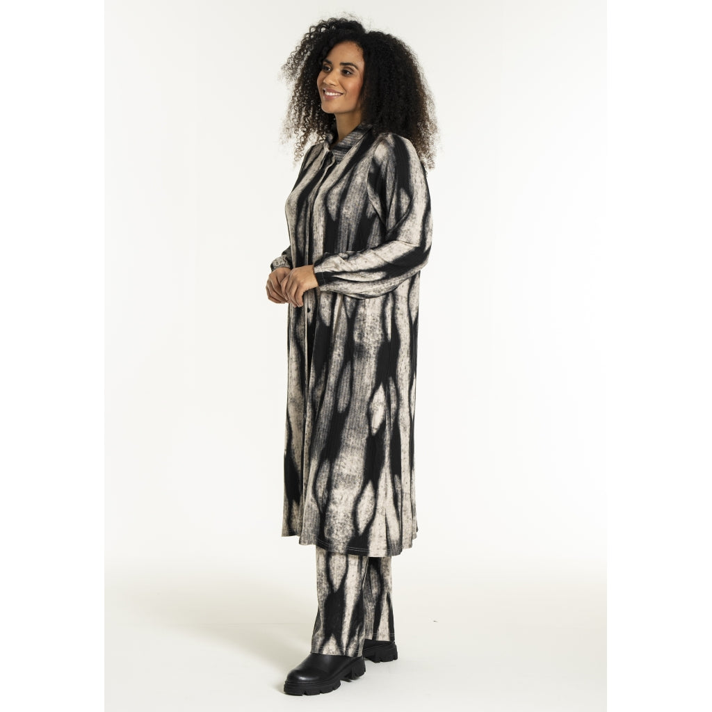 Studio SNorlina dress Dress Black/Grey Melange print