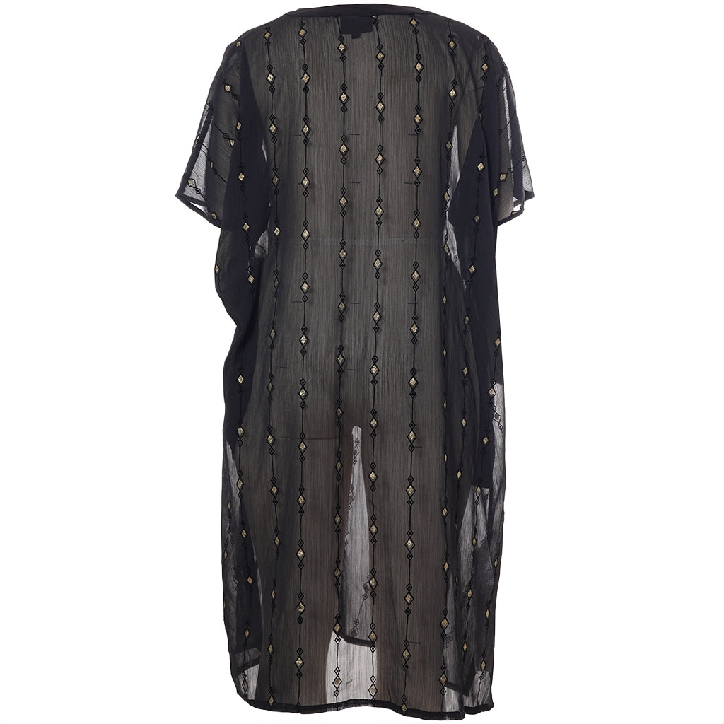 Studio SUlla Dress Dress Black with gold squares