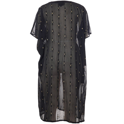Studio SUlla Dress Dress Black with gold squares