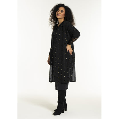 Studio SUlla Dress Dress Black with gold squares